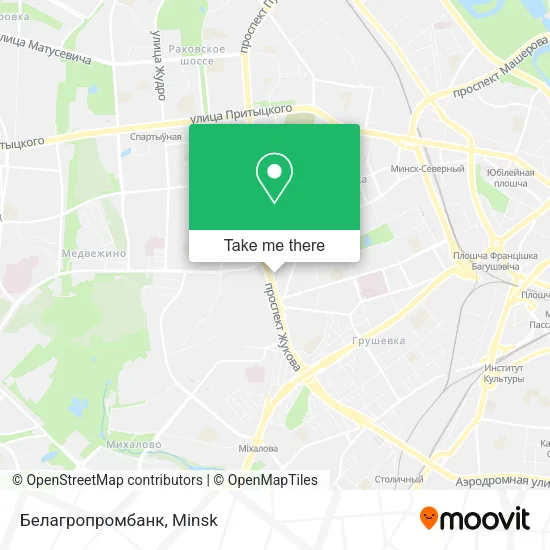 Белагропромбанк map