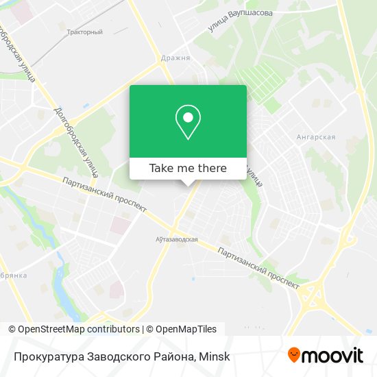 Прокуратура Заводского Района map