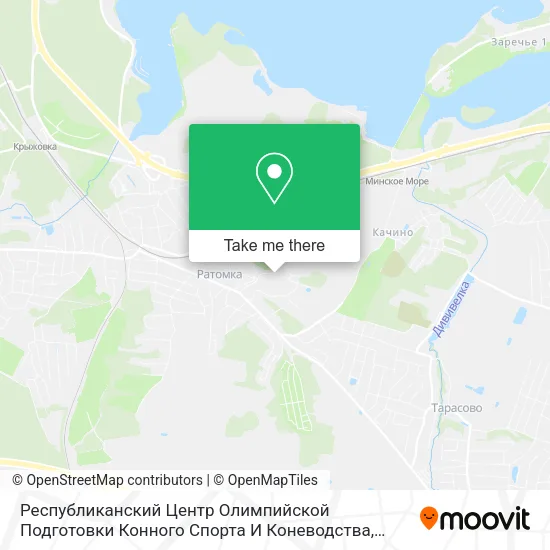 Республиканский Центр Олимпийской Подготовки Конного Спорта И Коневодства map
