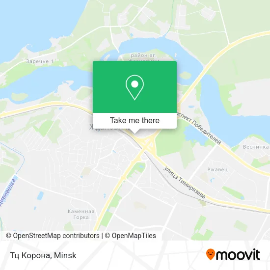 Тц Корона map