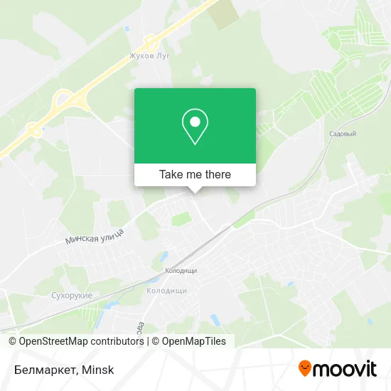 Белмаркет map