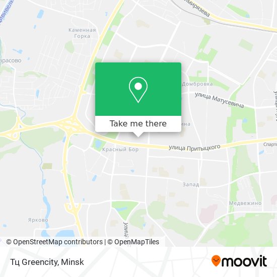 Тц Greencity map