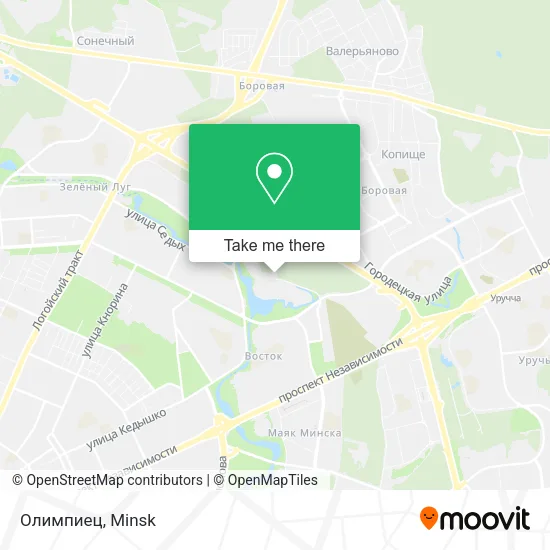 Олимпиец map