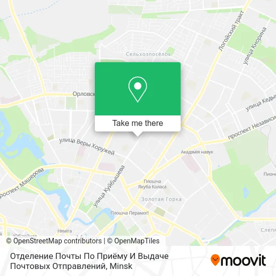 Отделение Почты По Приёму И Выдаче Почтовых Отправлений map