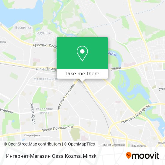 Интернет-Магазин Ossa Kozma map