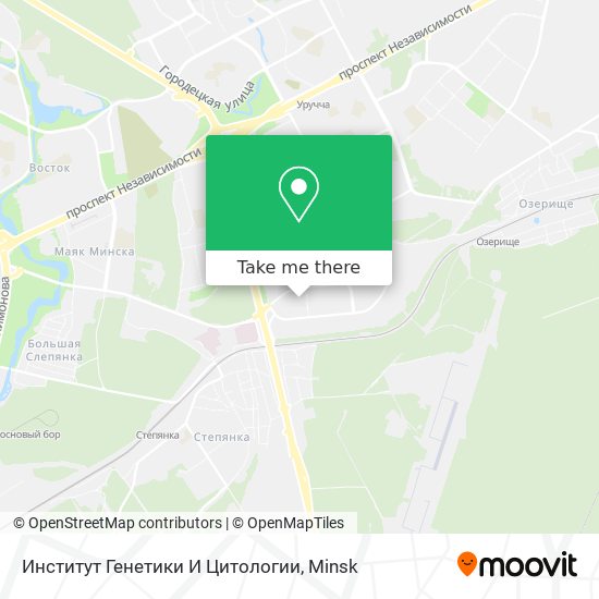 Институт Генетики И Цитологии map