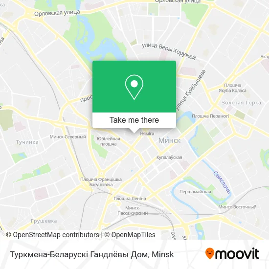 Туркмена-Беларускi Гандлёвы Дом map