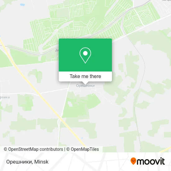 Орешники map