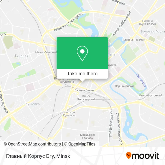 Главный Корпус Бгу map