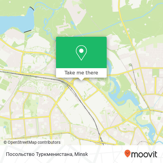 Посольство Туркменистана map