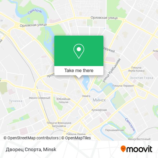 Дворец Спорта map