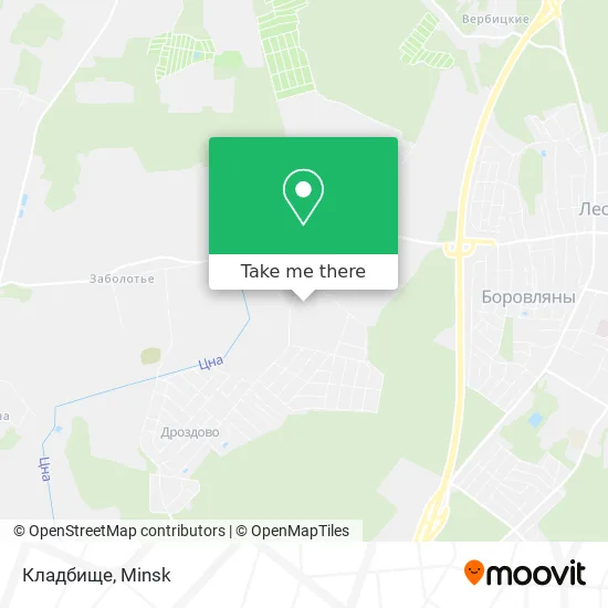 Кладбище map