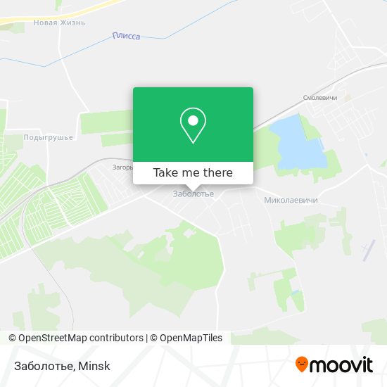 Заболотье map