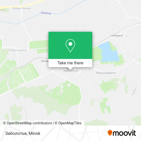 Заболотье map