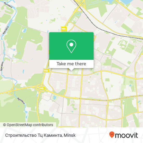 Строительство Тц Каминта map