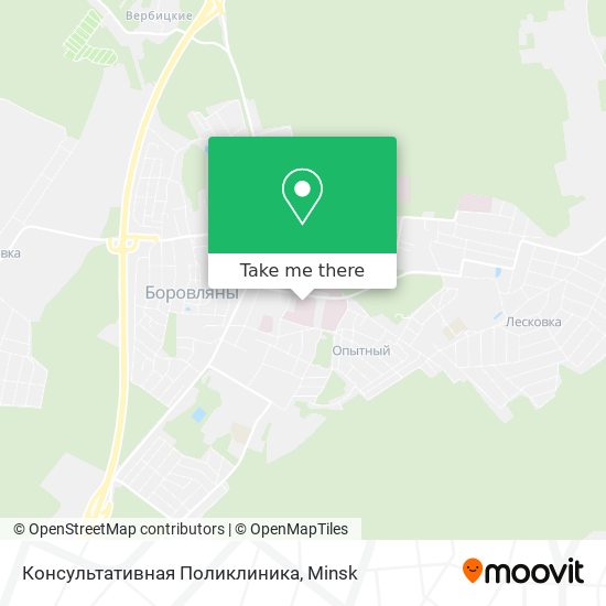 Консультативная Поликлиника map