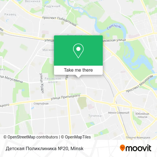 Детская Поликлиника №20 map