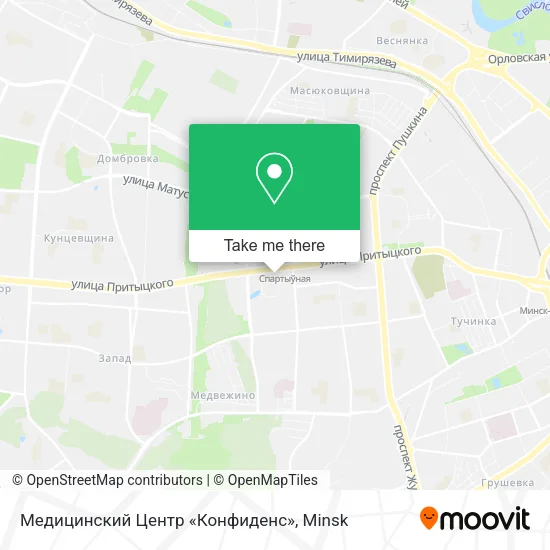 Медицинский Центр «Конфиденс» map
