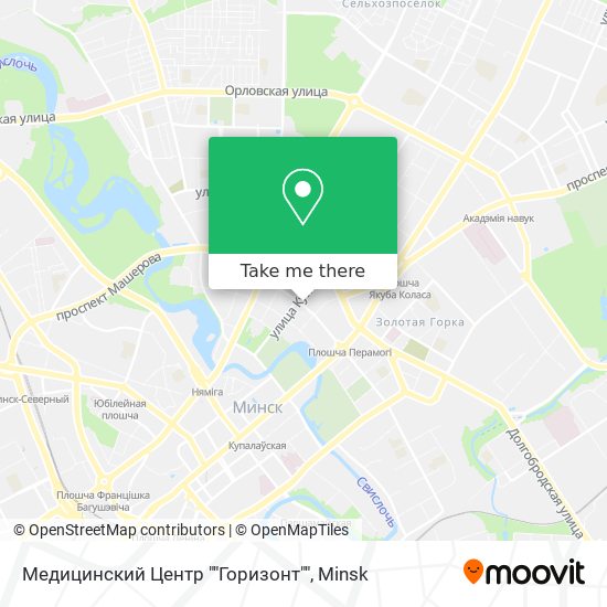 Медицинский Центр ""Горизонт"" map