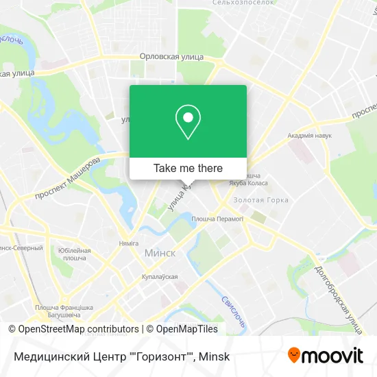 Медицинский Центр ""Горизонт"" map
