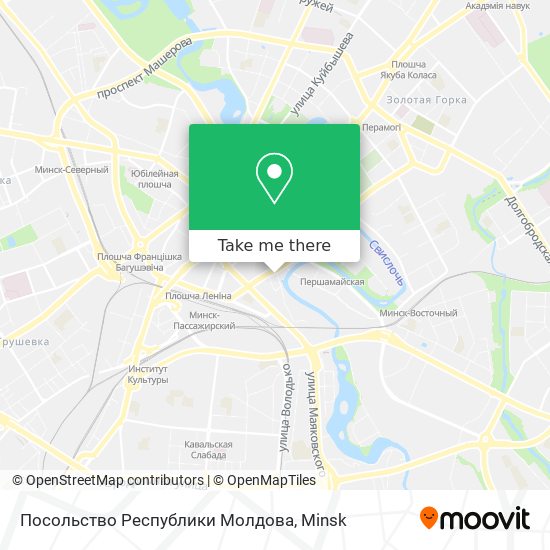 Посольство Республики Молдова map