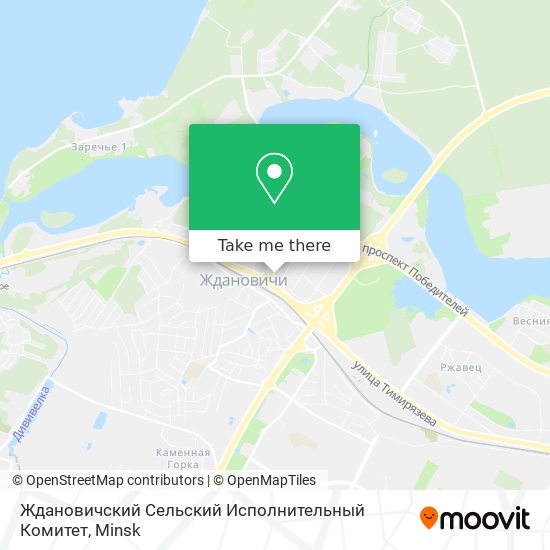 Ждановичский Сельский Исполнительный Комитет map