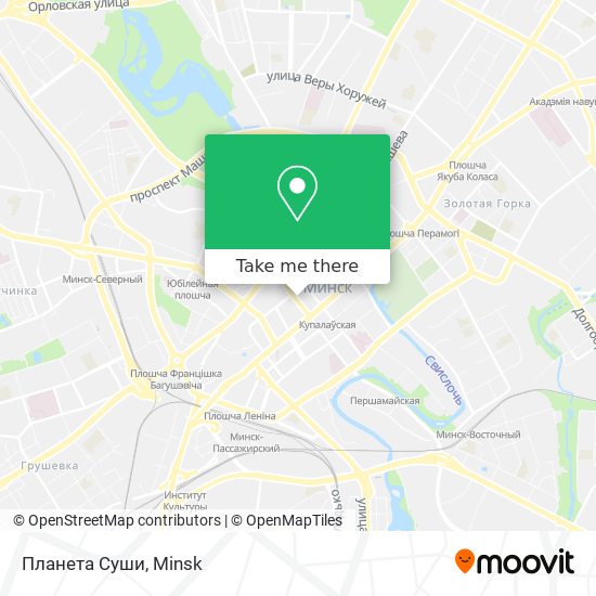 Планета Суши map