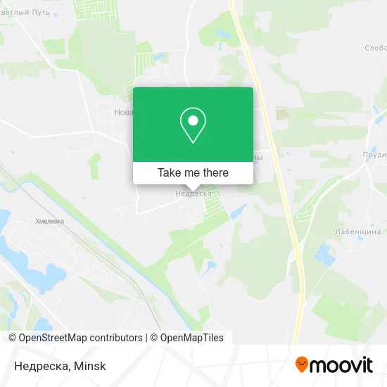 Недреска map