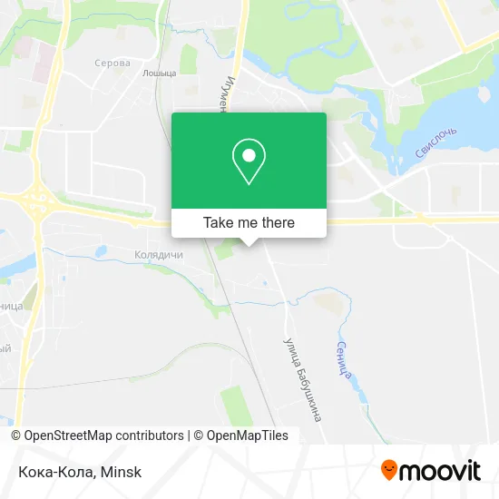 Кока-Кола map