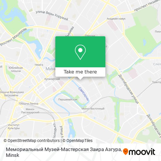 Мемориальный Музей-Мастерская Заира Азгура map