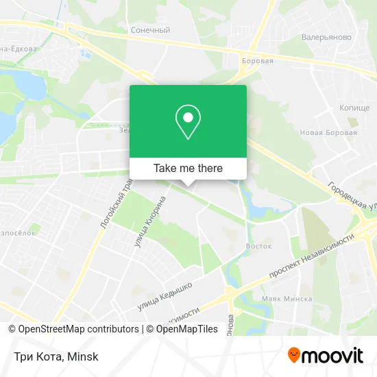 Три Кота map