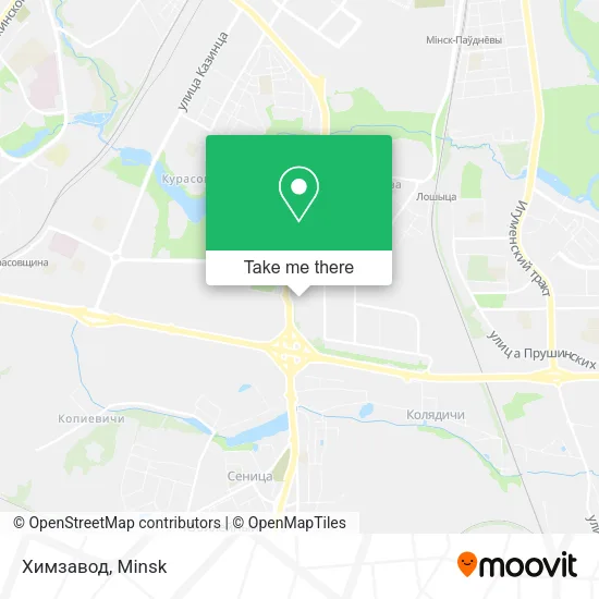 Химзавод map