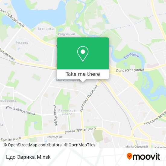 Цдо Эврика map