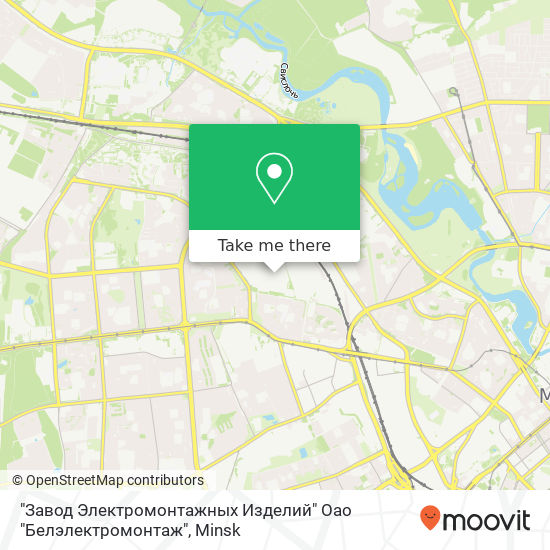 "Завод Электромонтажных Изделий" Оао "Белэлектромонтаж" map