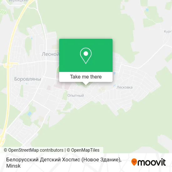 Белорусский Детский Хоспис (Новое Здание) map