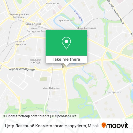 Цетр Лазерной Косметологии Happyderm map