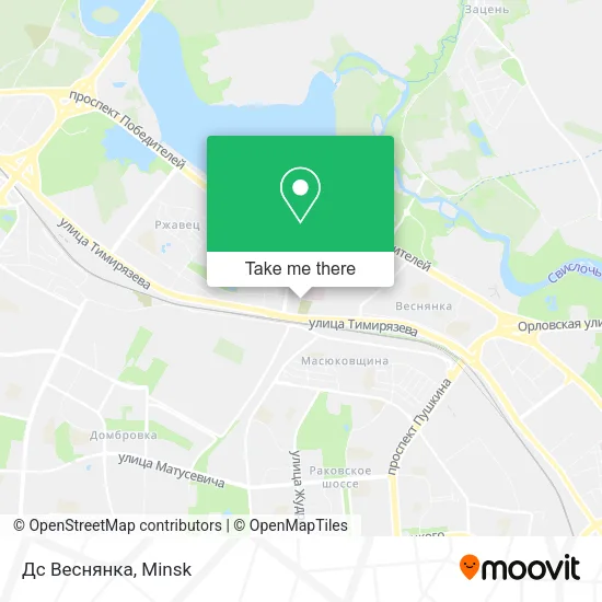 Дс Веснянка map