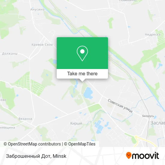 Заброшенный Дот map