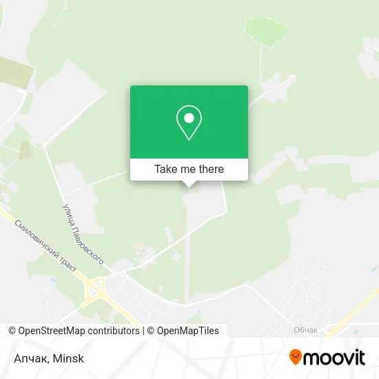 Апчак map