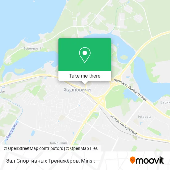 Зал Спортивных Тренажёров map