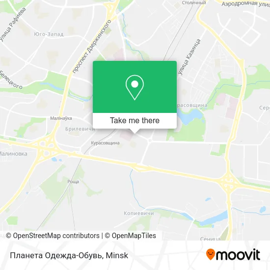 Планета Одежда-Обувь map