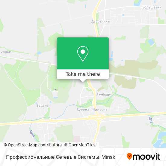 Профессиональные Сетевые Системы map