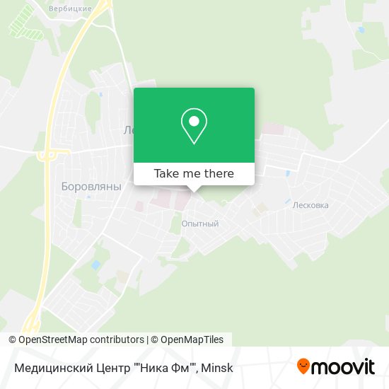 Медицинский Центр ""Ника Фм"" map