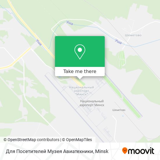 Для Посетителей Музея Авиатехники map