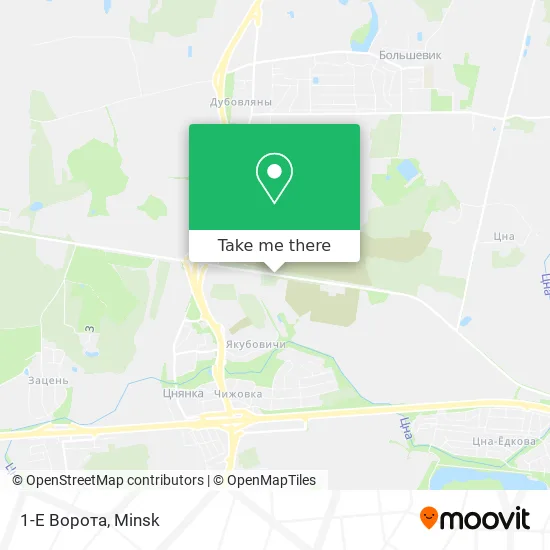 1-Е Ворота map