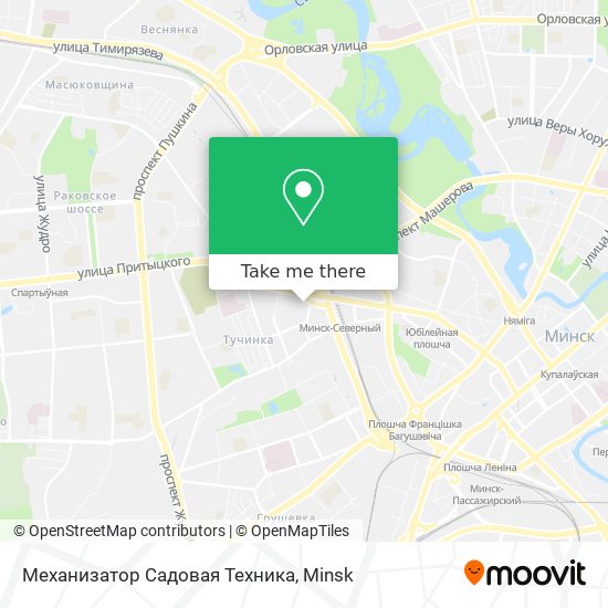 Механизатор Садовая Техника map
