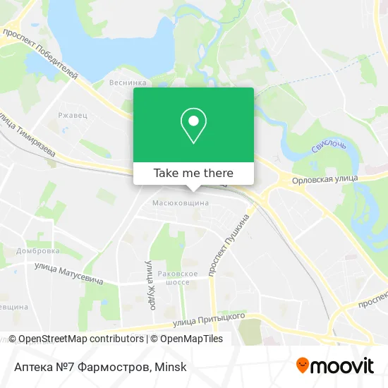 Аптека №7 Фармостров map