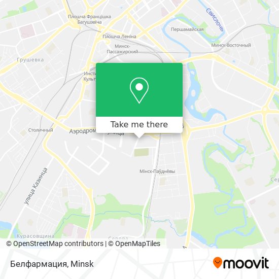 Белфармация map