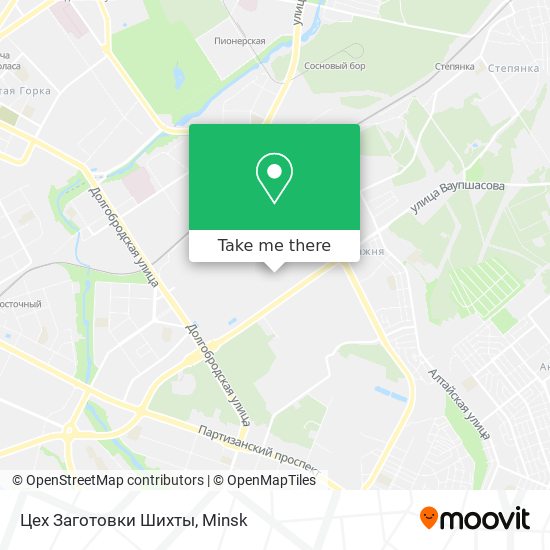 Цех Заготовки Шихты map