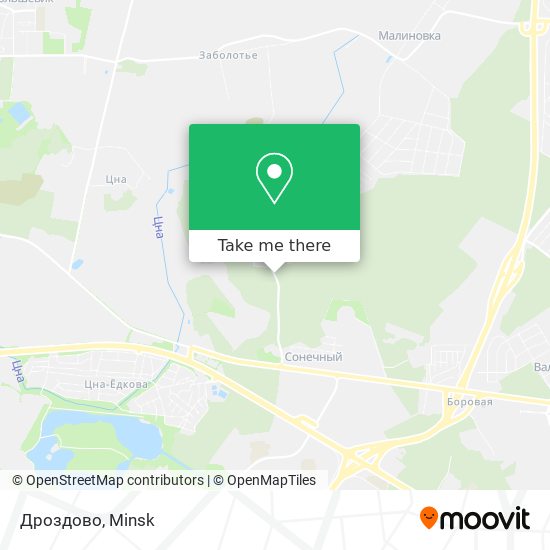 Дроздово map